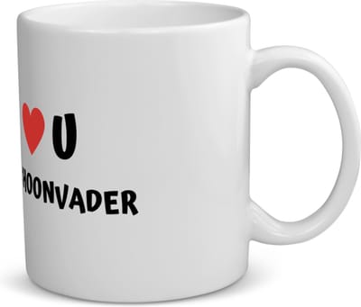 Akyol - love u schoonvader koffiemok - theemok - Papa - de liefste schoonvader - vader cadeautjes - vaderdag - verjaardag - geschenk - kado - 350 ML inhoud