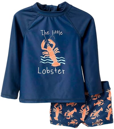Zippy 3107128801 Junior Uv T-shirt Met Lange Mouwen Blauw 12-18 Months Jongens