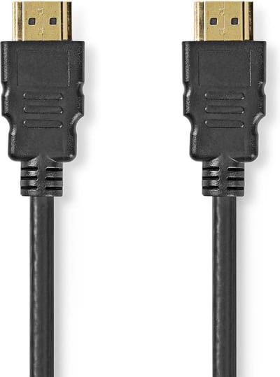 Nedis Ultra High Speed ​​HDMI-Kabel - HDMI Connector - HDMI Connector - 8K@60Hz - 48 Gbps - 1.00 m - Rond - 6.0 mm - Zwart - Doos