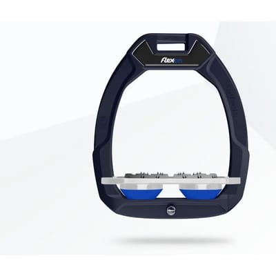 Veiligheidseisen voor paardrijden Plat Ultra Grip Marine/Grijs/Blauw Flex-On Safe-On