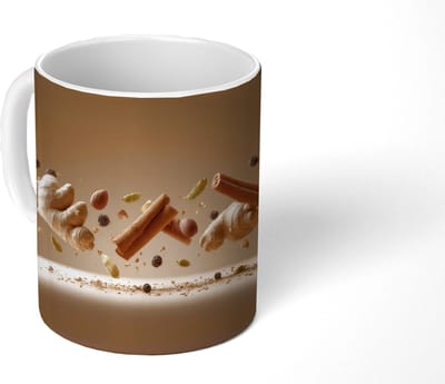 Mok - Koffiemok - Specerijen - Zweven dynamisch - Geurassociaties - Mokken - 350 ML - Beker - Koffiemokken - Theemok