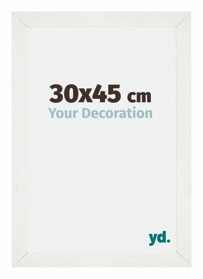 Your Decoration - Fotolijst 30x45 cm - MDF - Wit Geveegd - Mura