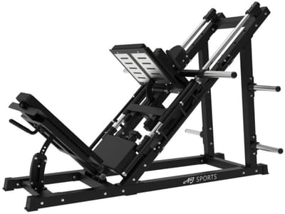AJ-Sports Leg press / Hack squat combo machine - Krachttraining - Plate loaded home gym - Fitnessapparaat - krachtstation