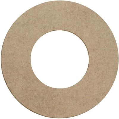 MDF Gat Ringen - Houten Cirkels - Knutselen Decoratie - Gelaserd Glad - 5-40 cm - Natuurlijk Hout
