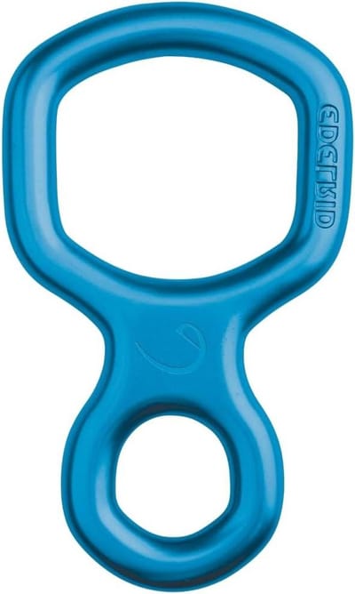Abseilacht - Acht Belay Device - Klimmen Zekeren - Klassiek Ontwerp - 110 gram - royal