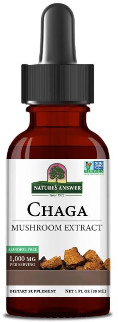 Nature's Answer - Chaga Liquid Mushroom Extract - 30ml