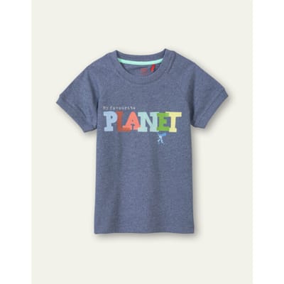 Oilily Tylo - T-Shirt - Jongens - Blauw - 104/4yr