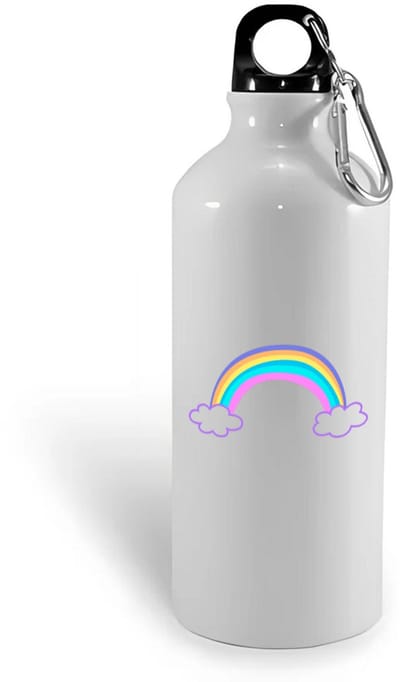 Hacebo® - Regenboog waterfles - Lgbt - Pride liefhebbers - equity - pride - water fles - 400ML