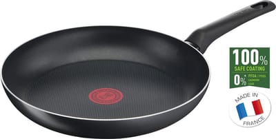 Tefal Simple Cook Koekenpan - Ø32cm - Niet geschikt voor Inductie - Anti-aanbaklaag - Aluminium - Zwart