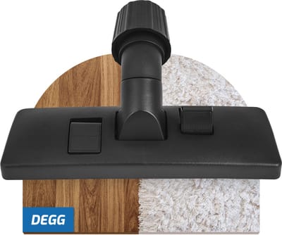 DEGG® - Stofzuigermond universeel - Zuigmond - Parketborstel - Stofzuigerborstel universeel - Geschikt voor Miele, Philips, AEG, Electrolux, Nilfisk, Rowenta etc. - 30 tot 37mm - Premium kwaliteit