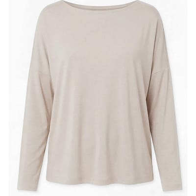 Viscose Oversize Longsleeve BEIGE