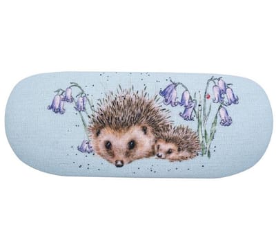 Brillenkoker Wrendale - 'Love and Hedgehugs' hedgehog Glasses Case - Brillenhoes