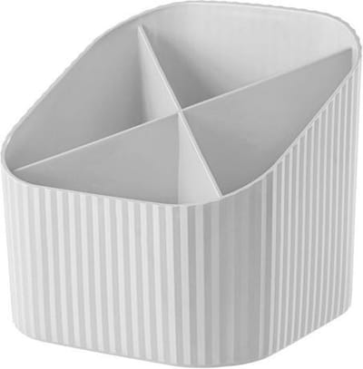 HAN pennenkoker - X-LOOP - 4-vaks - lichtgrijs - HA-17230-11