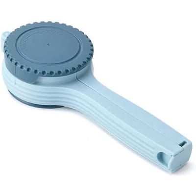 Voedselsealklem ABS Vershoudend Grote Diameter met Dop Schenktuit Voedselzakklem voor Snack Roze Blue