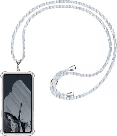 Universeel Telefoonkoord - Verstelbaar - Telefoonketting - Baby Blauw