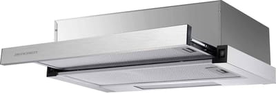 Vlakscherm Afzuigkap - 50 cm - 80W - RVS - Berdsen BT-233