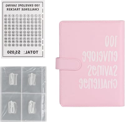 Budget Planner met 100 Envelopes en 25 Inside Tips voor Geldbesparing en Financieel Beheer