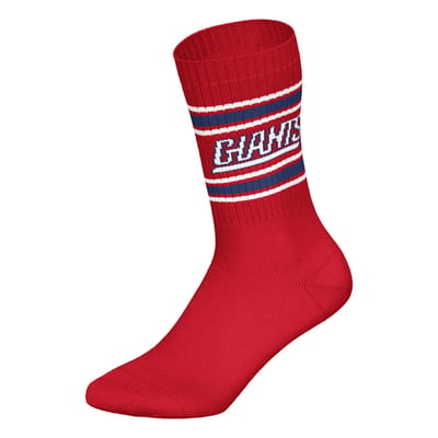NFL NY GIANTS Crew Socks - 3-pack - Wit/Rood/Blauw - Maat 39/42
