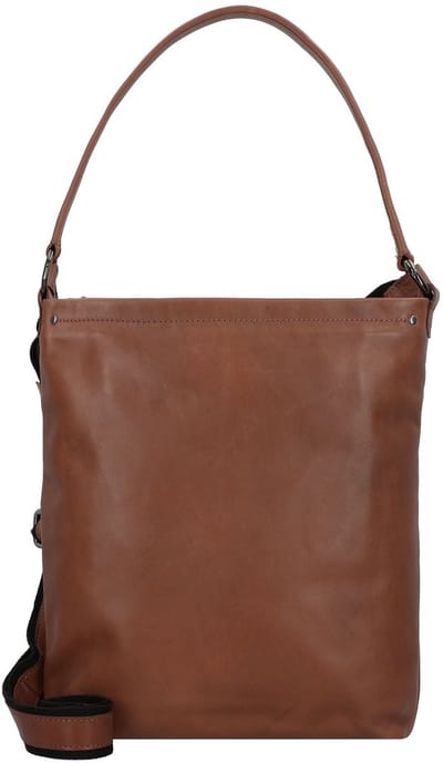 HAROLD'S Leren Schoudertas Caugio Shoulderbag Up Cognac Bruine