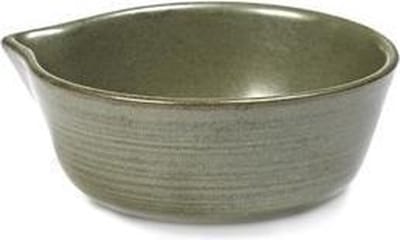 Serax Surface by Sergio Herman Sauskom - Ø11cm H4,5cm - Camogreen - 1 stuk