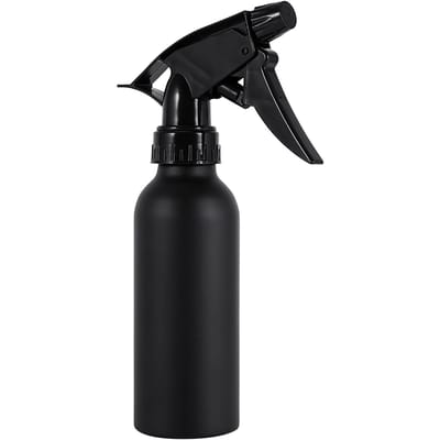 Flacon Vaporisateur Coiffure 200ML Salon Coiffeur Fleurs Plantes Pulvérisateur d'Eau(#3 200ml Noir) black