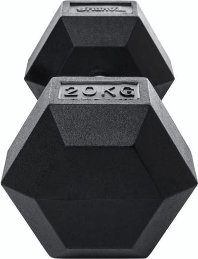 Taurus Hexagon compact dumbbell 22,5kg – dumbell – zeshoekig – halter – per stuk