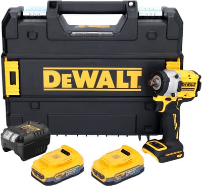 DeWalt DCF 921 NT accu-slagmoersleutel 18 V 400 Nm 1/2" borstelloos + TSTAK - zonder accu, zonder oplader