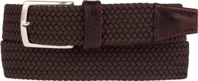 Presly & Sun Heren - Elastische riem - Bruin - 85cm