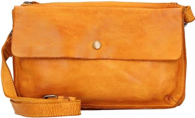 Harold's Submarine Schoudertas Leer 25 cm - Jongens - gelb