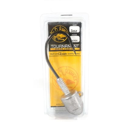 Tackle Tactics TT Tournament Jig Head 3 oz 9/0 XH 1/pak (7983) yellow