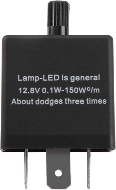CF13 Regelbaar LED Relais voor led knipper lichten