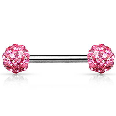 Piercing ferido 1.6x14 - roze - LMPiercings