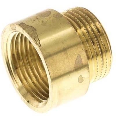 G 3/4'' F/M Messing Verlengstuk DIN 3523 - 15 mm [2 Stuks]