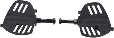 Fiets Pedaal Vervanging - Hometrainer Onderdelen - Indoor Fietstraining - Antislip Stabiliteit - 2 Stuks - Zwart