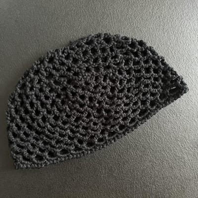 Retro Haakmuts Handgemaakt Ademend Gebreide Muts Open Werk Dun Gaas Melon Hoed Voor Lente Zomer