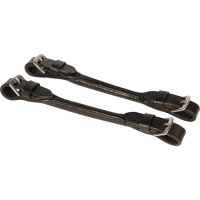 Harry's Horse Pelhamriempjes leder One Size Zwart