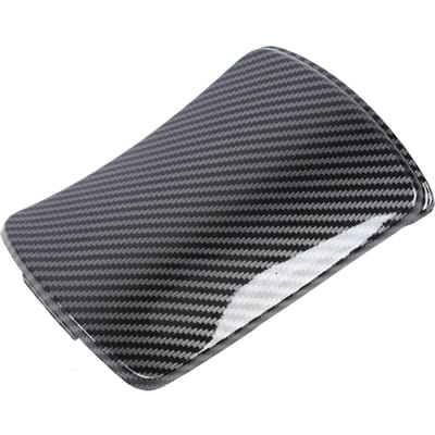 Carbon Fiber Stijl Brandstoftankdop Cover Stijlvol Krasbestendig Lichtgewicht Duurzaam voor NMAX 125 155 gray