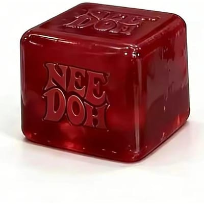 Nieuwe decompressieblok knijpen muziek Schyling Needoh Nice Cube puzzel klasse ontluchting kinderen liefde speelgoed bordeaux