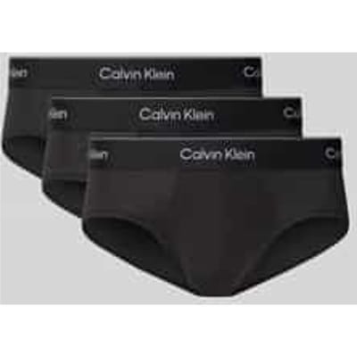 Calvin Klein Hip brief 3-pack voor heren, maat S, zwart, TM6, W/DTM WB