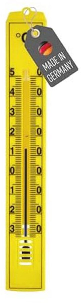 Buitenthermometer Analoge Temperatuurweergave -30°C tot +50°C - Weerbestendig Kunststof Thermometer voor Binnen en Buiten