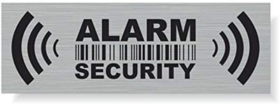 Alarm Afschrikstickers voor Ramen, Deuren en Auto's - 20 Stuks - 7,4 x 2,5 cm