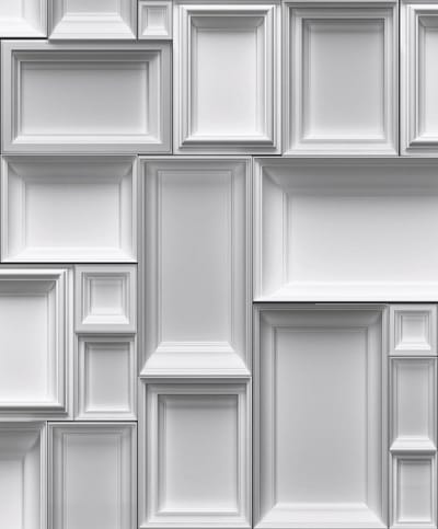 Dutch Wallcoverings vliesbehang panelen - grijs