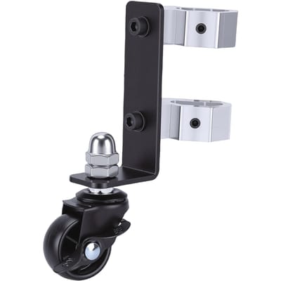 Kit de 2 roues avant pour boîte à outils avec frein de remplacement pour Boîte à outils Roue pivotante à 360 degrés Capacité 200 lbs