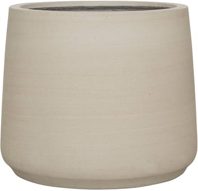 Pottery Pots - Plantenbak - Jumbo Patt XS - Ø73cm x H61cm - Indoor en Outdoor - Beige Washed/Grey