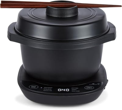 Rijstkoker - Multicooker - Slowcooker - Ricecooker - Warmhoudfunctie - Anti aanbaklaag - Kooktechniek