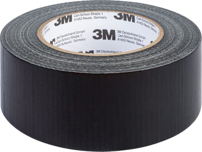 3M Ducttape - Zwart - Als je het niet kan maken met duct tape, dan gebruik je te weinig duct tape! - Afmetingen: 50 x 5 cm - Veelzijdig in gebruik - Weerbestendig - Geschikt voor binnen en buiten