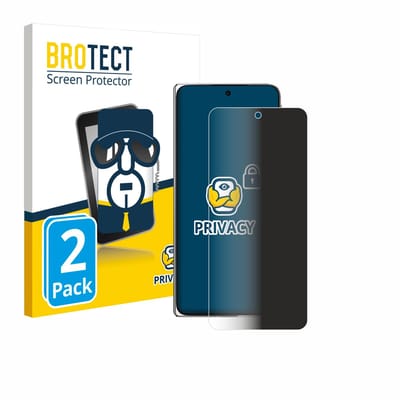 BROTECT - privacy screenprotector voor Oppo Find N5 - Folie Beschermfolie Blauwlichtfilter 2 Stuks