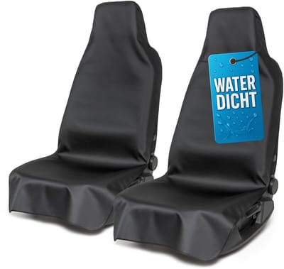 Dailygoods- Autostoelhoes Universeel - 100% Waterafstotend - Vuilafstotend - Slijtvast - Voorstoelen - Compatibel met Stoelverwarming - Stoelhoes