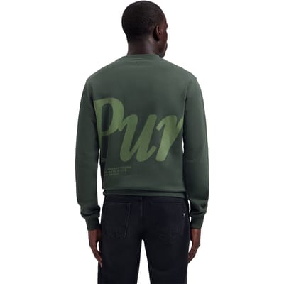 PURE PATH Pure Truien & Vesten Heren - Sweater - Hoodie - Vest- Groen - Maat S