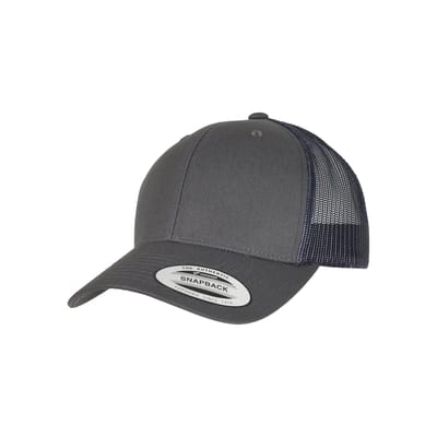 Flexfit - Retro Trucker 2Tone charcoal/navy one size Pet - Grijs/Blauw